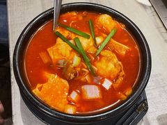 海鲜辣豆腐汤-白玉串城·朝鲜族烤串(龙岗店)
