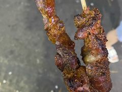 -劳动公园新疆人烤腰子