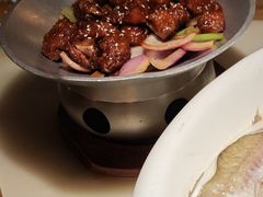 蒜香蜜汁排骨-绿茶餐厅(西单老佛爷店)