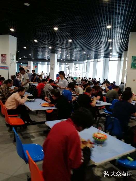 北京交通大学学活食堂大堂图片