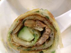 葱饼卷牛肉-台北楚楚园馅饼粥(虹桥南丰城店)