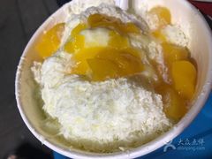 芒果黄桃冰-美肴冰品(中山门店)