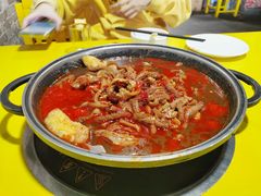 -老红桥炸灌肠牛肚锅烧烤(定福庄店)