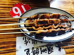 烤鱿鱼-老地方美食