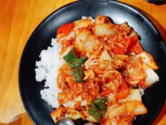 泡菜五花肉盖饭-麻喜大
