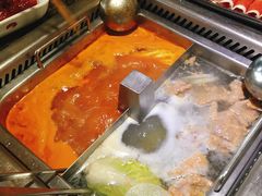 番茄鸳鸯锅底-海底捞火锅(连城广场店)