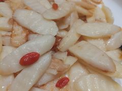 山药炒松茸-将相和·海鲜蒸饺大连菜
