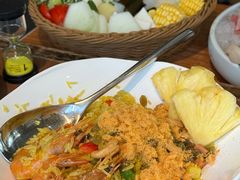 泰式海鲜菠萝蛋炒饭-樾餐厅泰式海鲜火锅(民歌湖店)