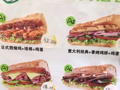 菜单-赛百味SUBWAY(马台街店)