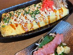 蛋包蔬菜五花肉-九州酒场ひこぞう(1号店)
