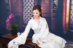 点击看大图 -后宫·古装汉服京剧儿童亲子全家福摄影