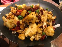 干锅菜花-站前猪蹄&家常炒菜(长乐公园店)