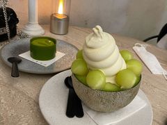 哈密瓜冰淇淋-玲婧胡同·生日蛋糕·餐厅(嘉里城店)