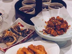 椒盐炸鱼皮-行家海鲜火锅酒家(静安寺店)
