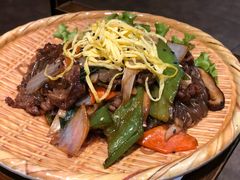 牛胸肉炒粉丝-弘益铭家九炙社韩国烤肉料理(尚美店)