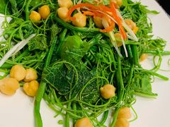 清炒南瓜尖儿-巴依老爷新疆美食(望京小街店)