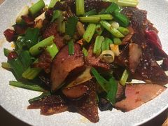 蕨粑炒腊肉-山石榴·贵州菜(丰盛里店)