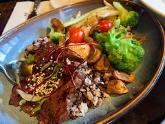 碳烤M3板腱牛排杂粮饭-blue frog蓝蛙(长泰广场店)