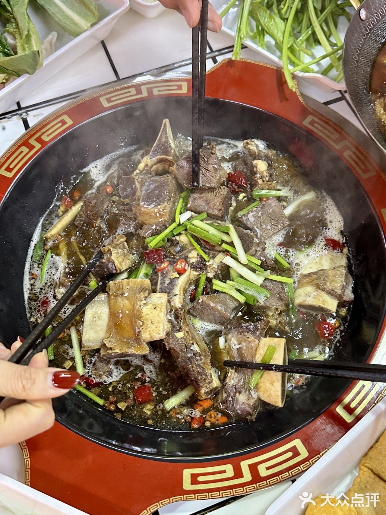 来东裕不吃地摊牛排锅你糊涂呀！！