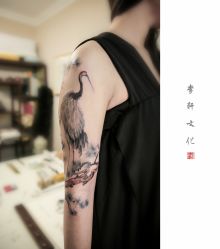 水墨-李轩纹身LEE TATTOO