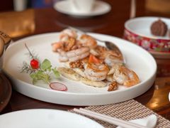 黑松露山药炒虾球-民族饭店-四季餐厅