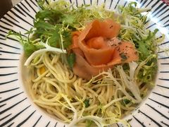 香草忌廉烟三文鱼烩意粉-阿飛冰室(下沙店)