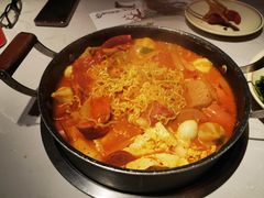 部队年糕火锅-七八冷面·延边朝鲜族美食(欢乐谷店)