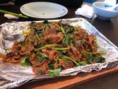 葱爆羊肉-勺园中餐厅