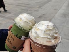 摩卡可可碎片星冰乐-星巴克(西安博乐里店)
