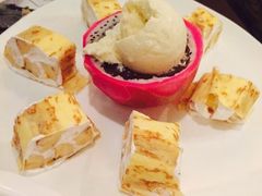 焦糖香蕉卷伴雪糕-绿茵阁(体育西分店)