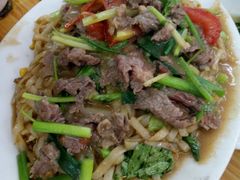 牛肉炒粿条-长平老姿娘夜粥(平东一街店)