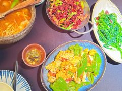 青椒荷包蛋-山石榴·贵州菜(丰盛里店)