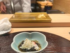 海胆配松叶蟹醋冻-鮨·玄海