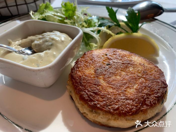 Wolfgang’s Steakhouse 沃夫冈牛排馆(上海白玉兰广场店)招牌蟹肉饼图片