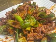 炒驴板肠-敦煌达记酱驴肉黄面馆