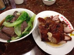 烧鸭叉烧双拼+鸭红菜-陈光记烧腊店(罗保博士街店)