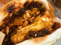 蛋菜夹馍-老马家马蓉蛋菜夹馍·腊牛肉夹馍(回民街店)