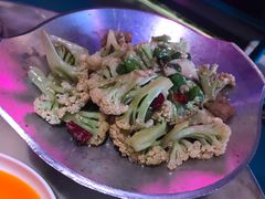 干锅丽水香菇花菜-探花·意境江南菜·唐伯虎文化体验店·松鼠桂鱼(观前店)