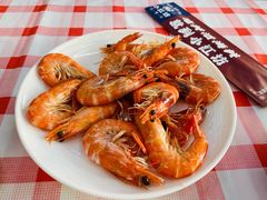 白灼盐汪子虾-津门小红坊海鲜·海胆水饺·夜宵(河西店)