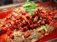 -探鱼·鲜青椒爽麻烤鱼(番禺万达店)