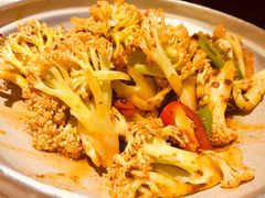 干锅有机菜花-吕氏疙瘩汤·海鲜新鲁菜(凯德mall新都心店)