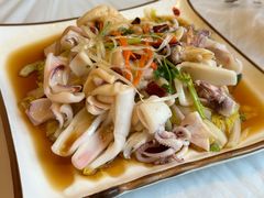 葱油火箭蛸-宾朋海鲜饭庄(兴海路店)