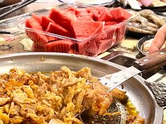 酸菜烤五花肉-石记东北风味烤肉(系马桩第二分店)