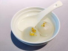 桂花黑芝麻汤圆-屋里厢上海菜馆