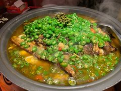 湖南鲜花椒青椒味烤鱼-鱼上·烤鱼(万象城店)