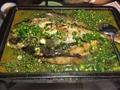 -探鱼·鲜青椒爽麻烤鱼(广州花都来又来店)