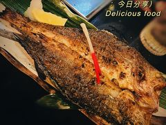 炭烤大黄鱼-吉屋·炭烧酒场·秋冬功夫奶汁河豚鱼锅