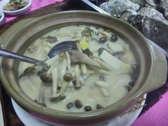 虫草花杂菇猪肚汤-蠔园山庄(礼乐食街店)