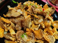 椒盐蘑菇-西域阿里马新疆菜·清真(桂花路店)