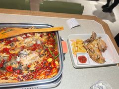 炭火手撕鸡-烟火鱼乡(吾悦店)